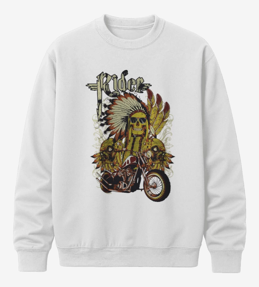Poleron polo Blanco de Rider