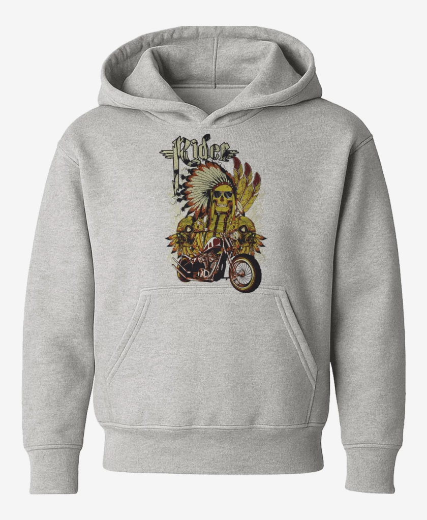 Poleron de niño Gris Melange de Rider