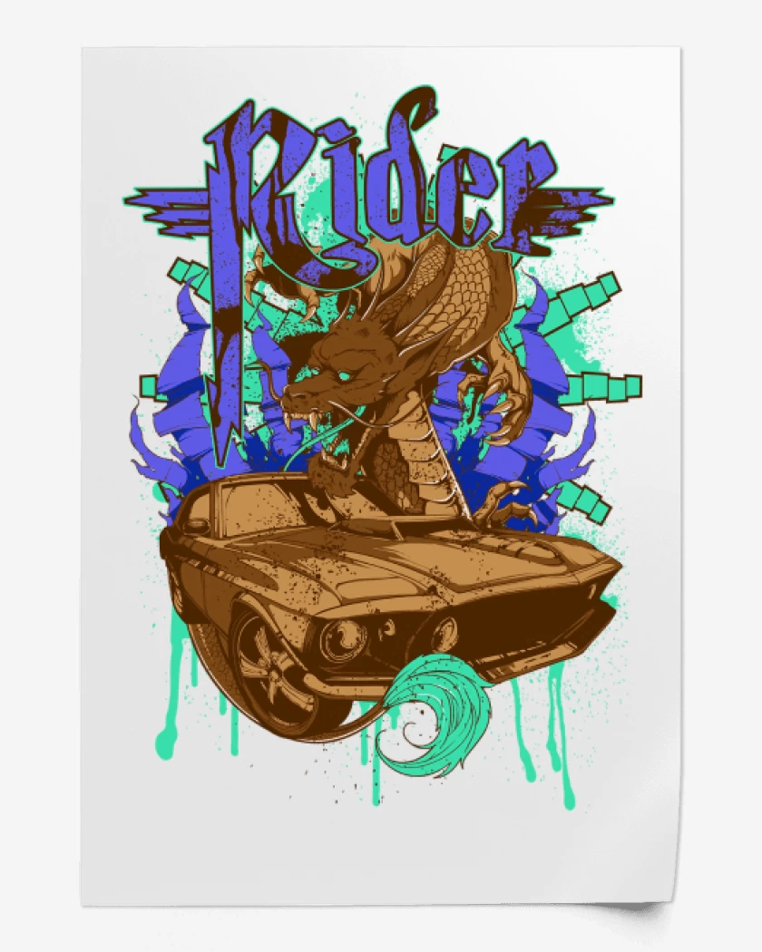 Print Blanco de Rider 2