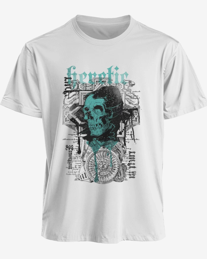 Polera Blanco de La muerte