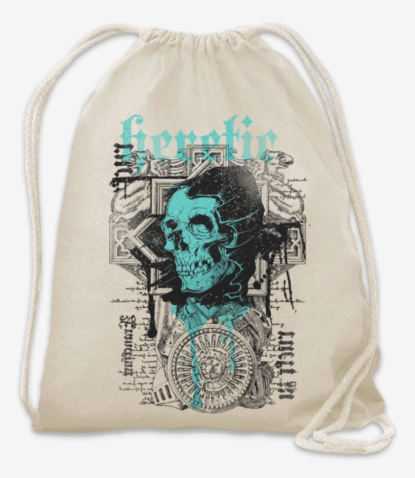 Mochila Blanco de La muerte