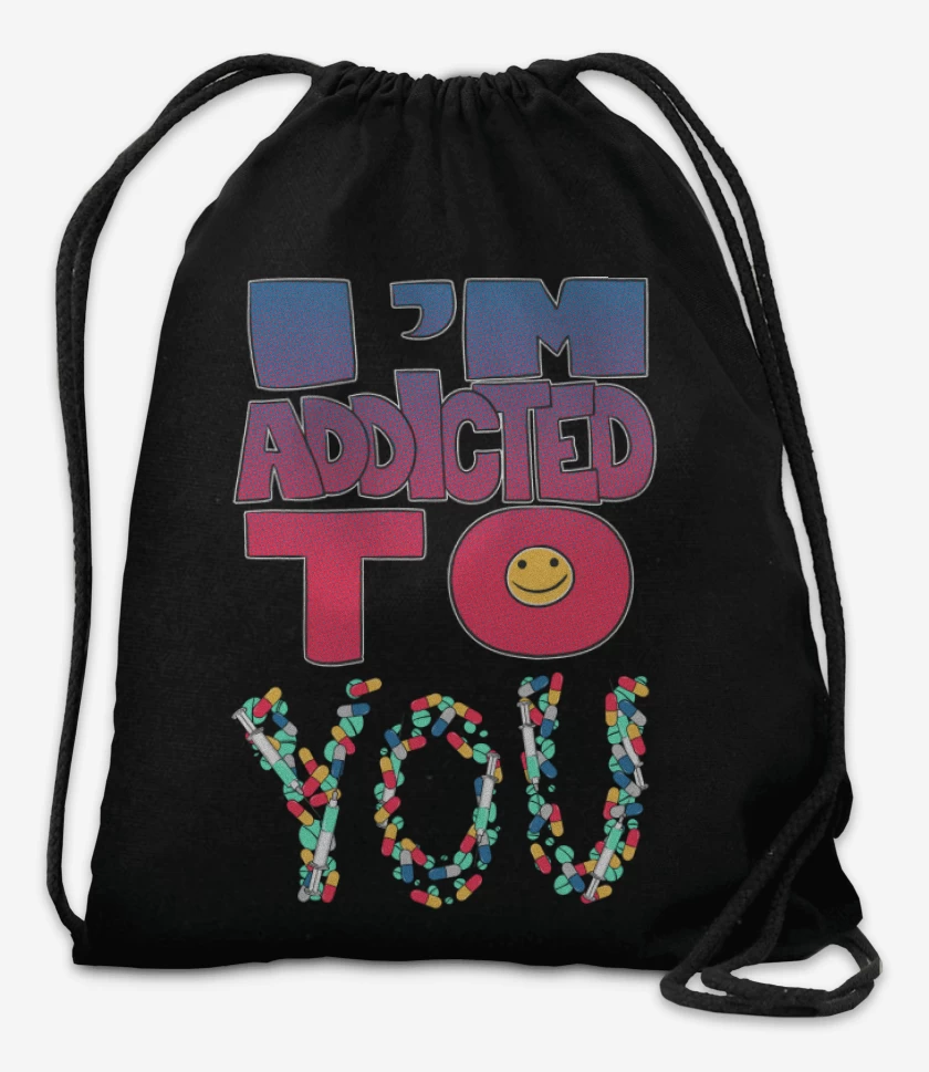 Mochila Negro de Im addicted