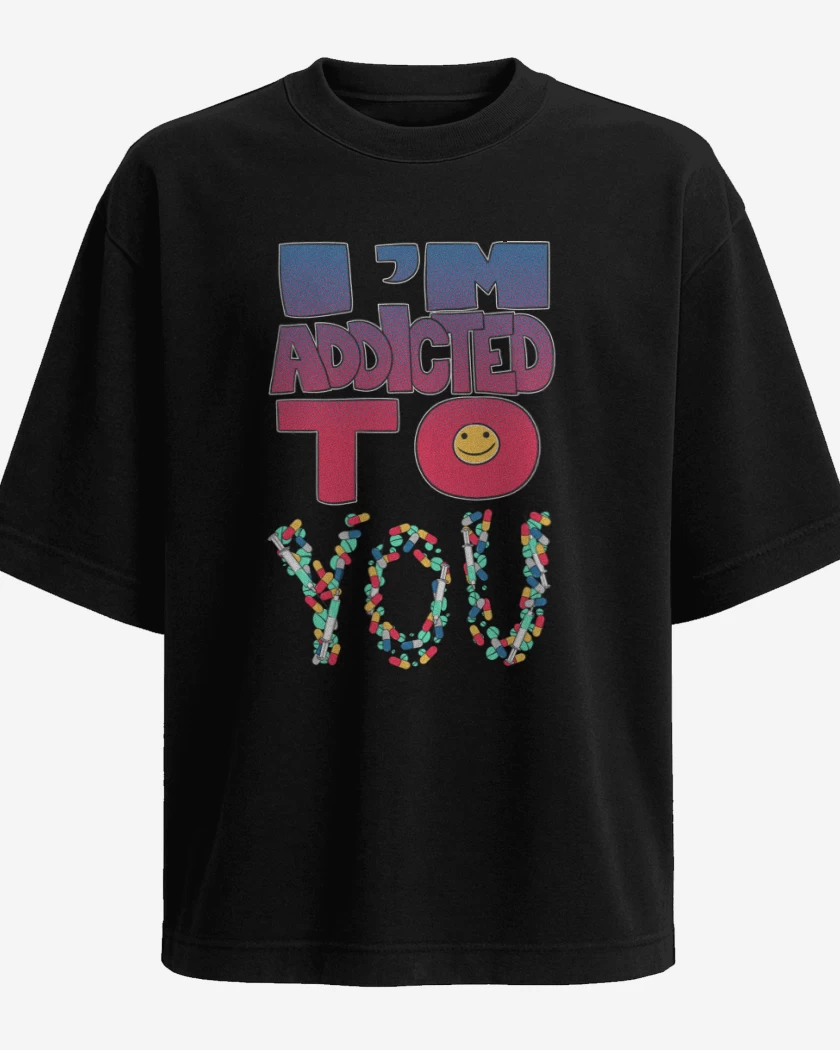 Polera Oversize Im addicted