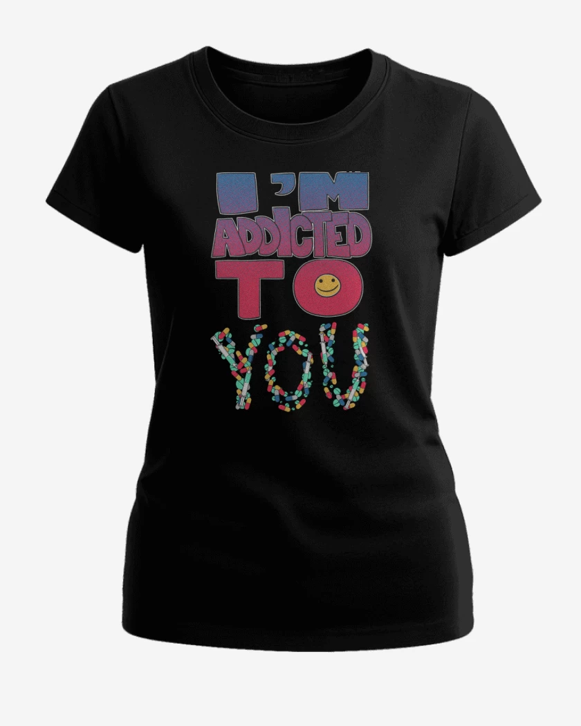 Polera de Mujer Negro de Im addicted