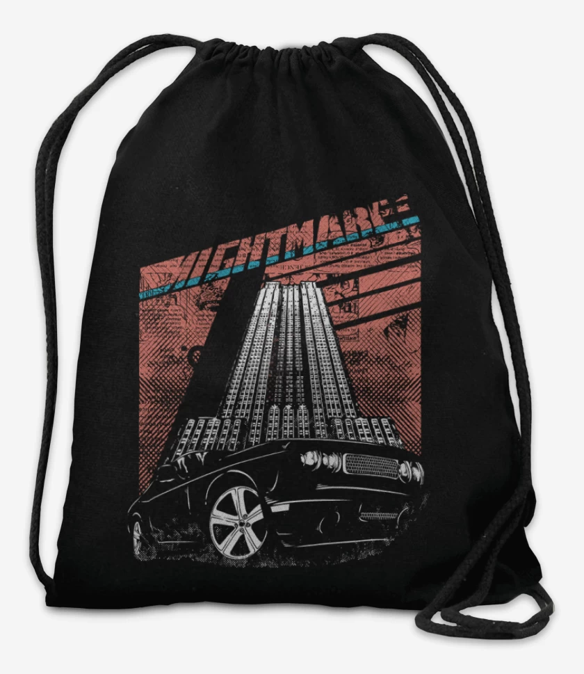 Mochila Negro de Nightmare