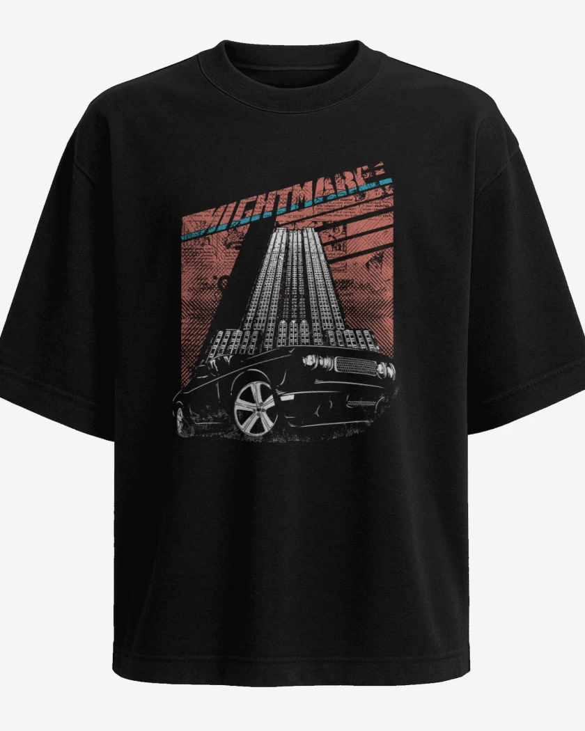 Polera Oversize Nightmare