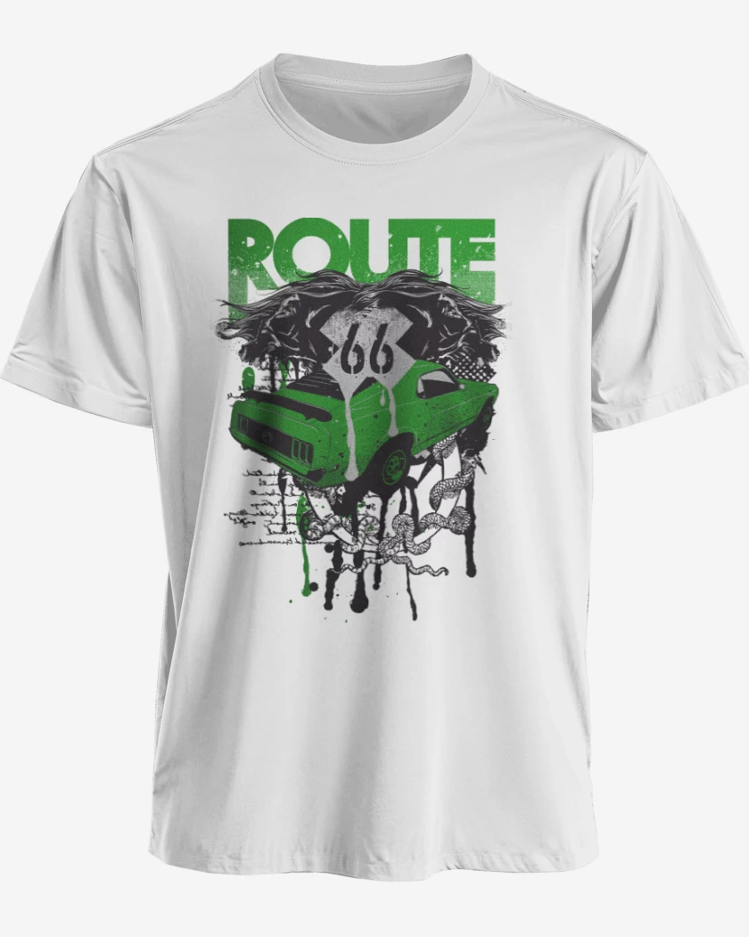 Polera Blanco de Ruta 66