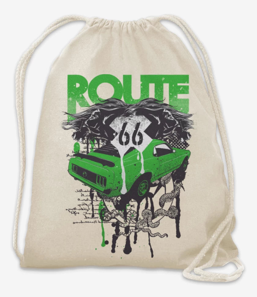 Mochila Blanco de Ruta 66