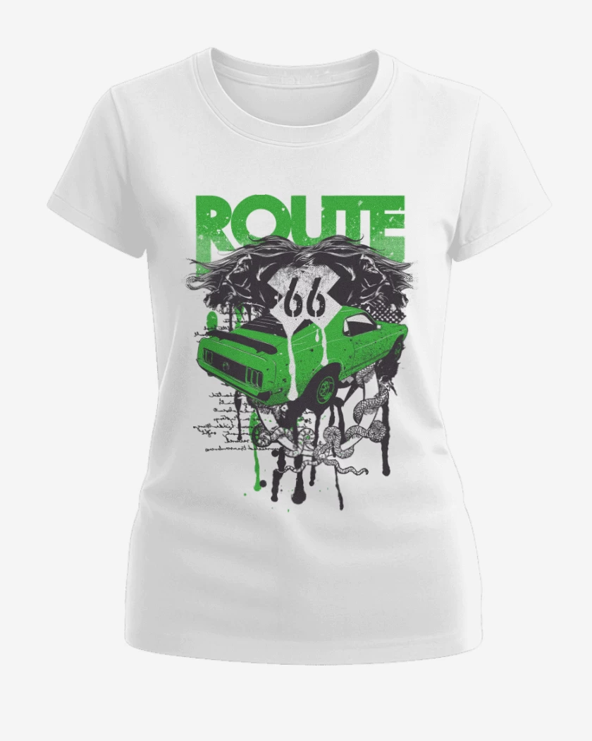 Polera de Mujer Blanco de Ruta 66