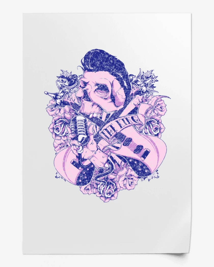 Print Blanco de The king