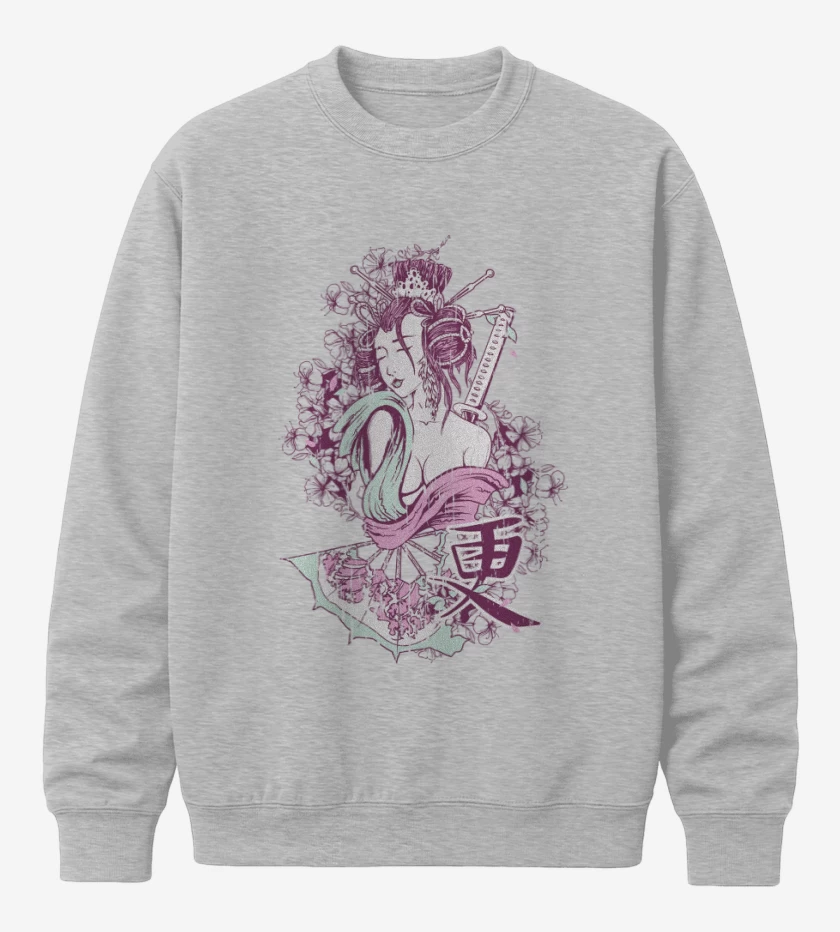Poleron polo Gris Melange de Musa 