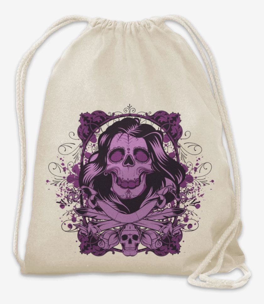 Mochila Blanco de Skull sugar 