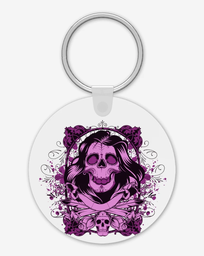 Llavero Blanco de Skull sugar 