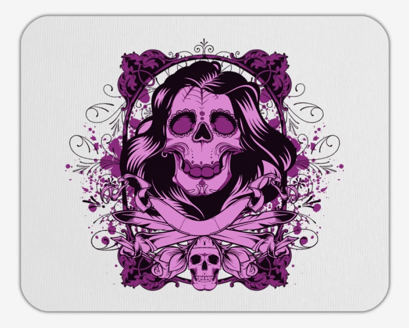 Mousepad Skull sugar 