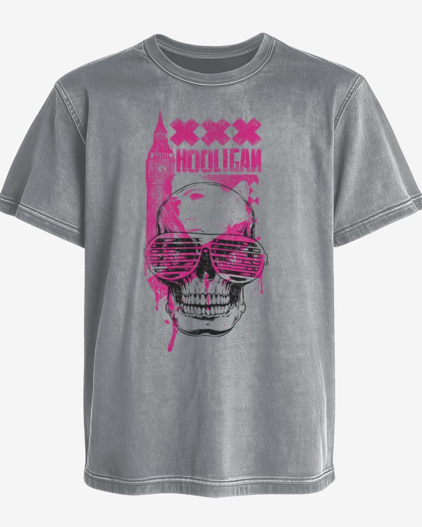Polera desgastada Hooligan 