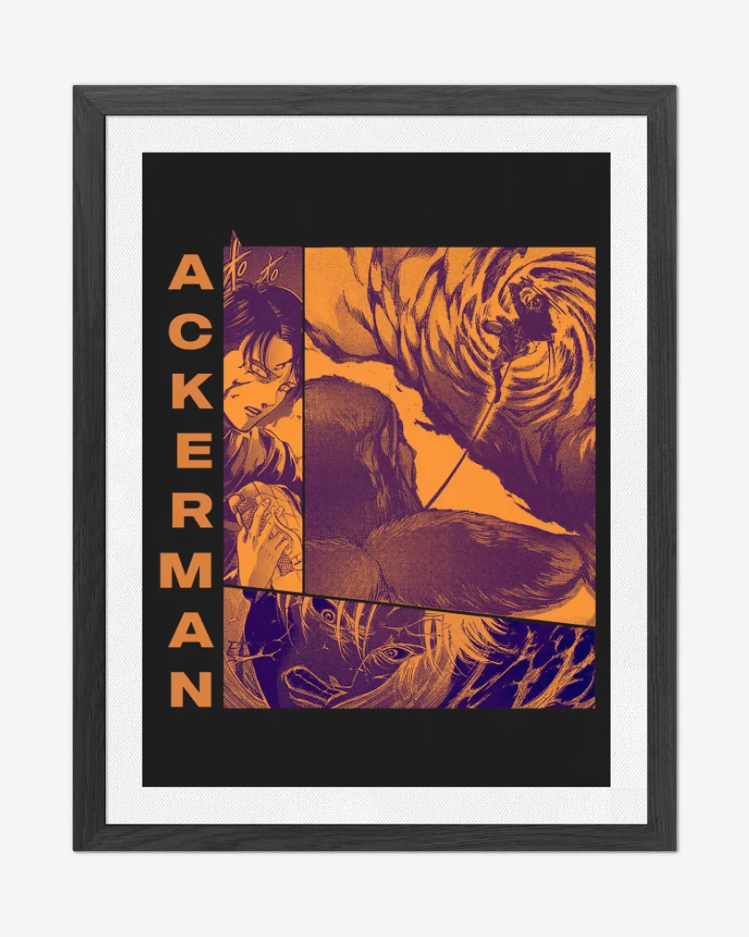 Cuadro decorativo Negro de Levi Ackerman