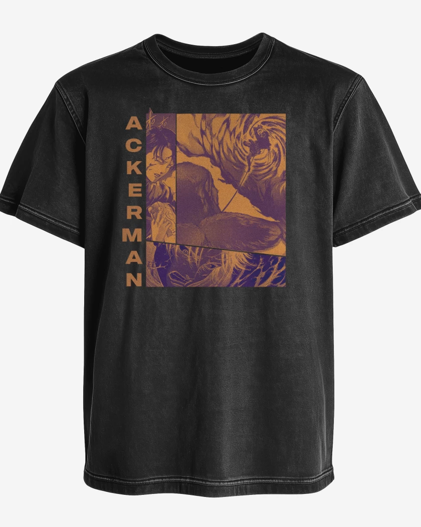 Polera desgastada Levi Ackerman