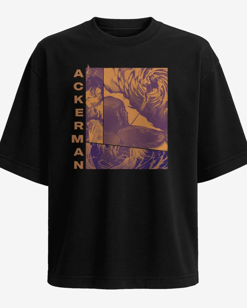 Polera Oversize Levi Ackerman