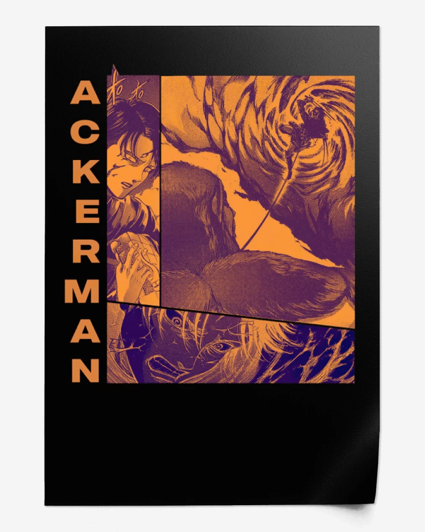 Print Negro de Levi Ackerman