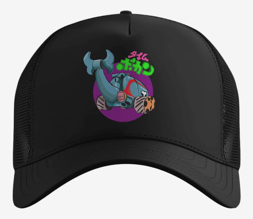 Gorro Negro de La maquina del tiempo