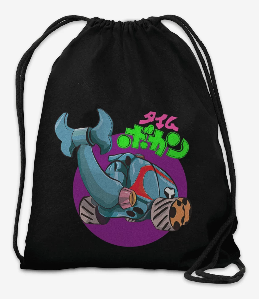 Mochila Negro de La maquina del tiempo