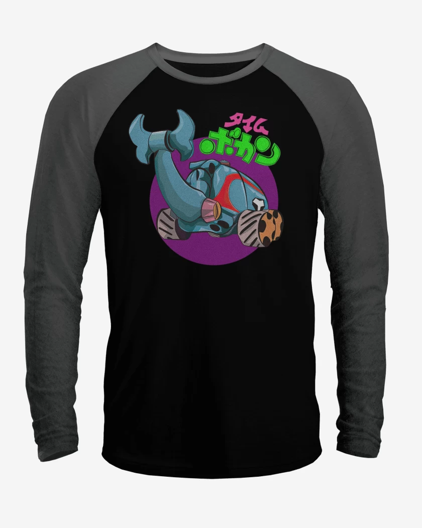 Polera Raglan La maquina del tiempo