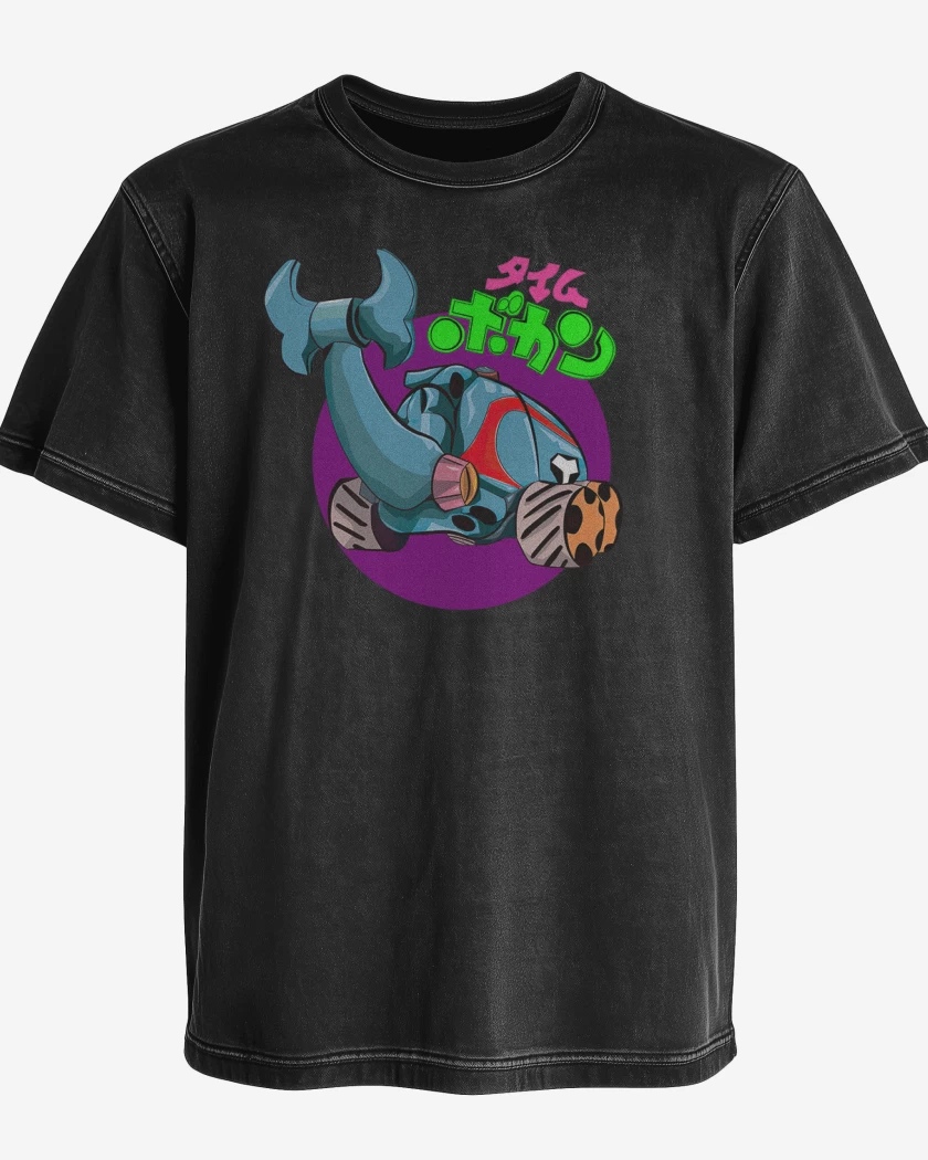 Polera desgastada La maquina del tiempo