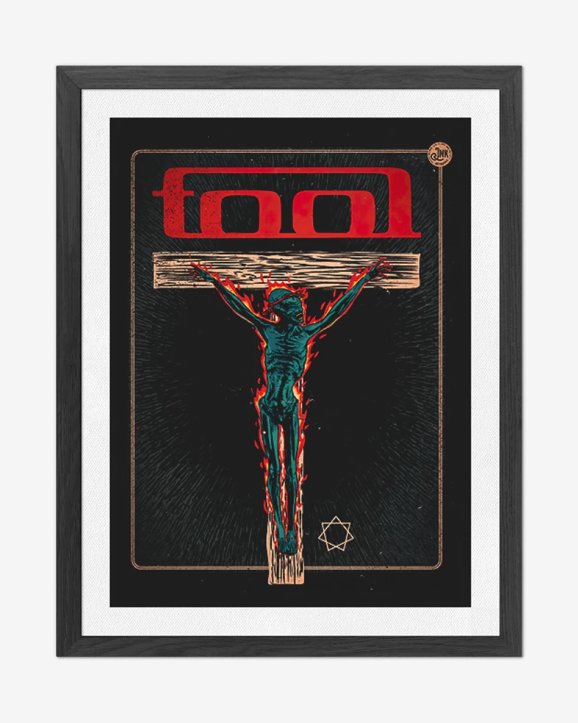 Cuadro decorativo Negro de Tool 2