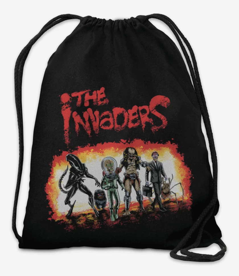 Mochila Negro de The Invaders