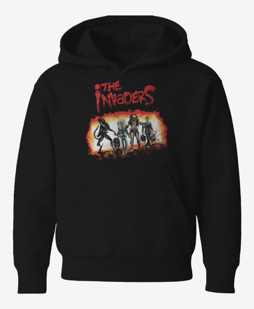 Poleron de niño Negro de The Invaders