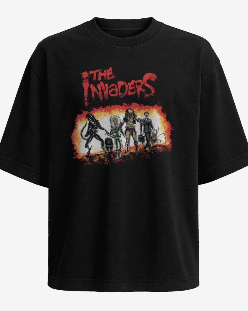 Polera Oversize The Invaders