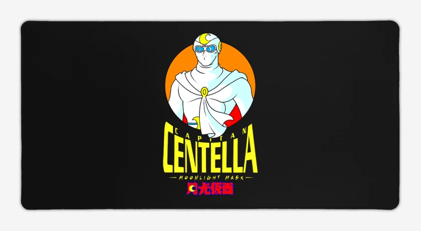 Mouse pad Gamer Negro de Centella