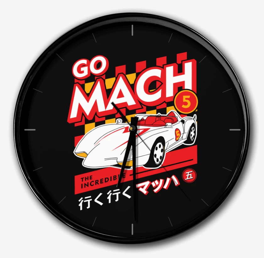 Reloj Negro de Go mach 5