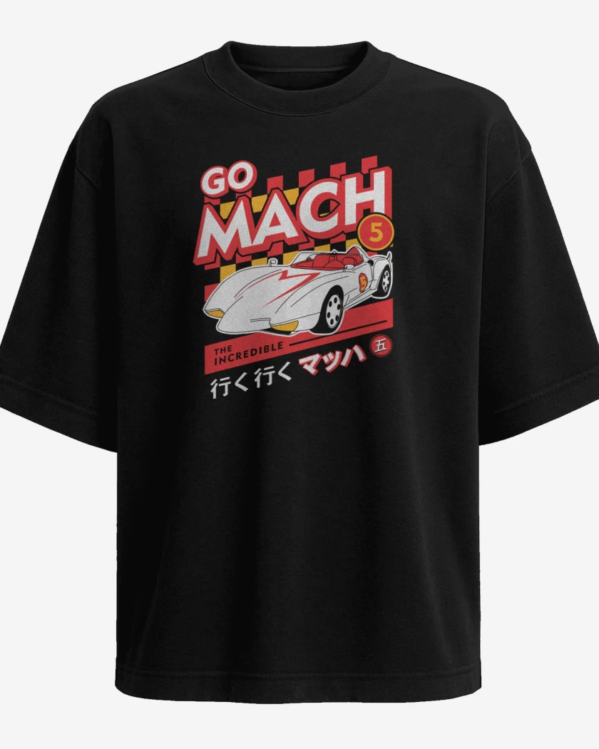 Polera Oversize Go mach 5