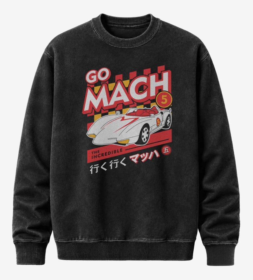 Poleron Polo Acid Wash Negro de Go mach 5