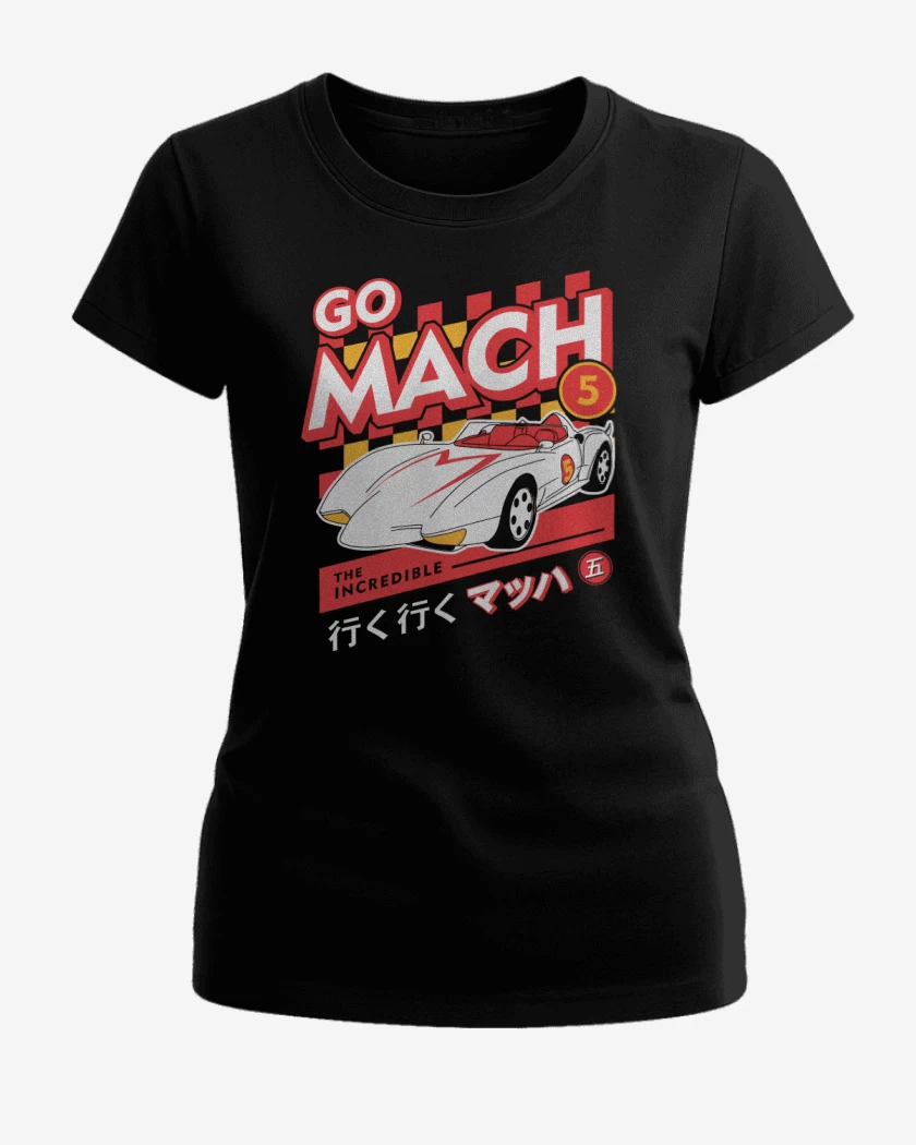 Polera de Mujer Negro de Go mach 5