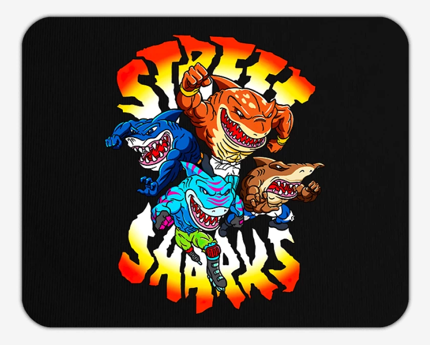 Mousepad Street Sharks