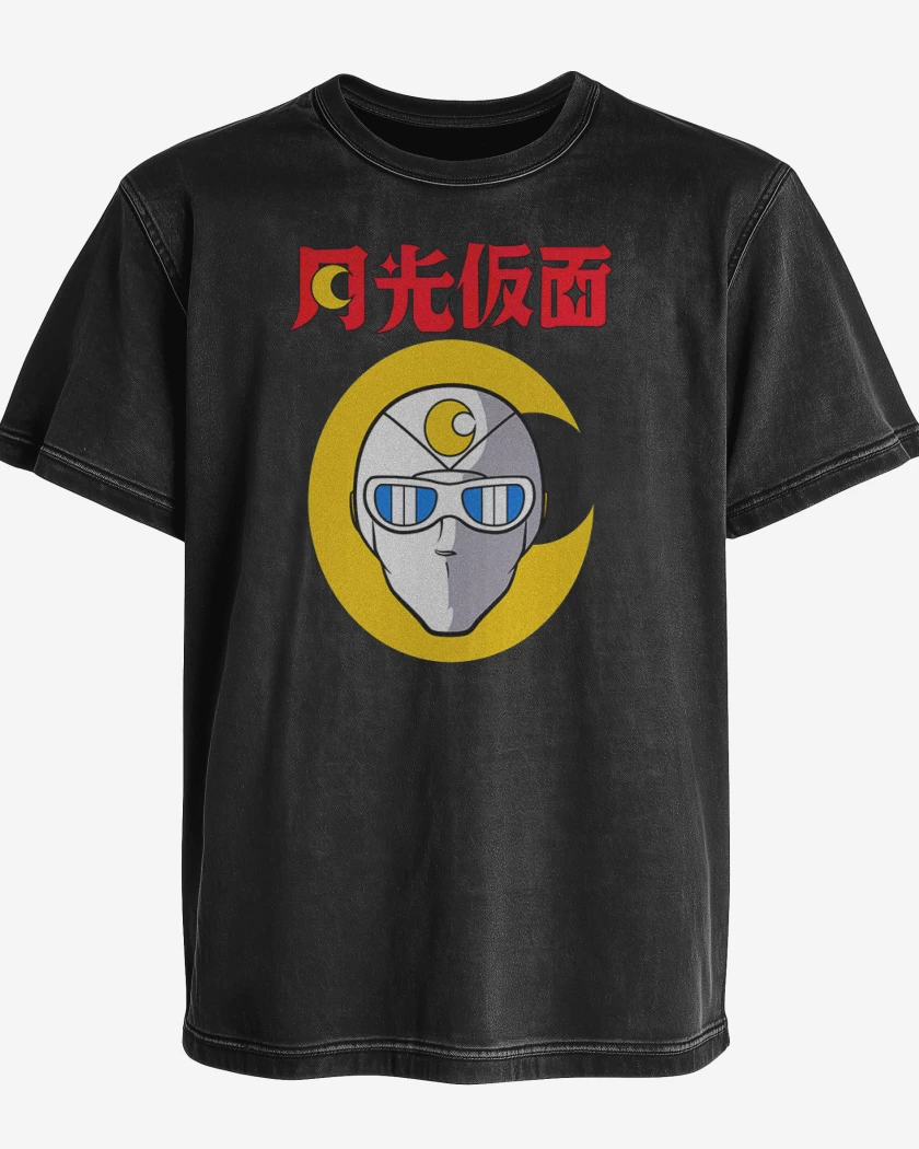 Polera desgastada Negro de Centella 2
