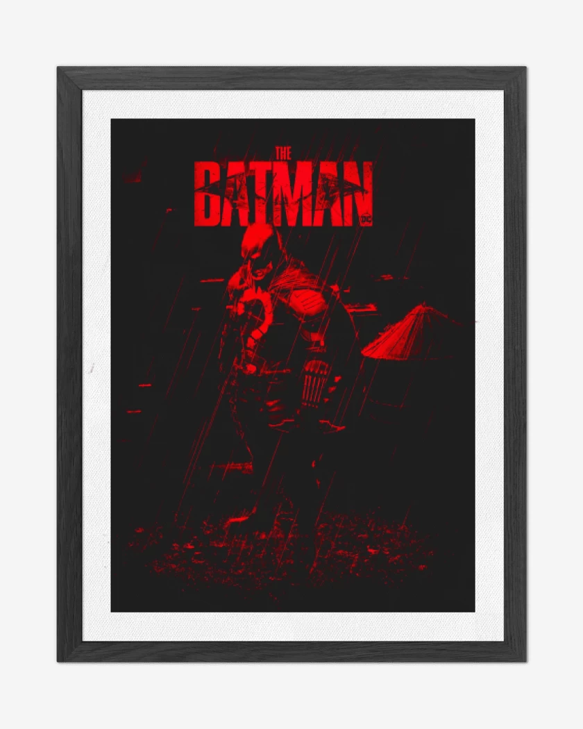 Cuadro decorativo Negro de BatMan