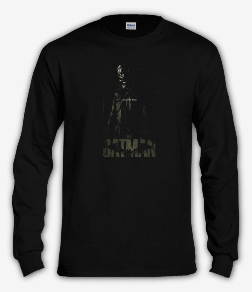 Polera manga larga Negro de El Acertijo