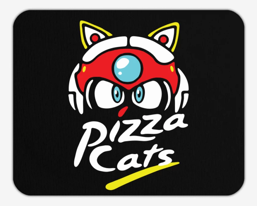 Mousepad Pizza Cats