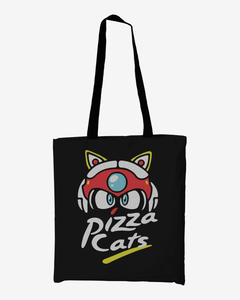 Totebag Pizza Cats
