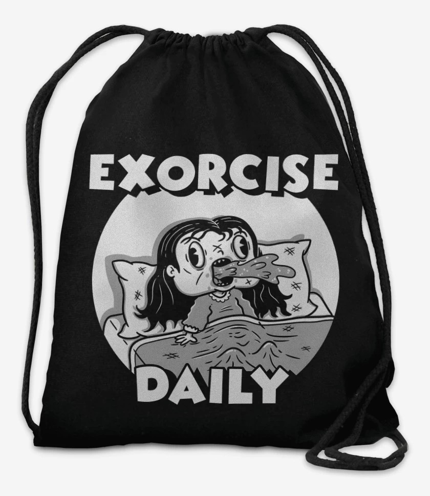 Mochila Negro de Exorcismo Diario
