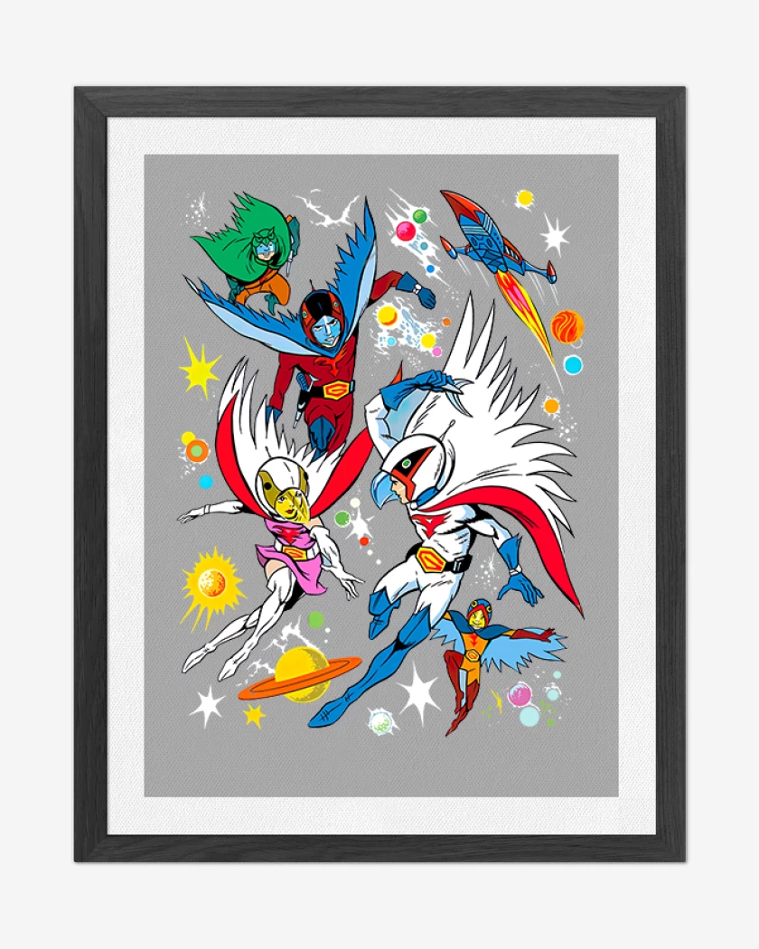 Cuadro decorativo Gris Melange de Fuerza G