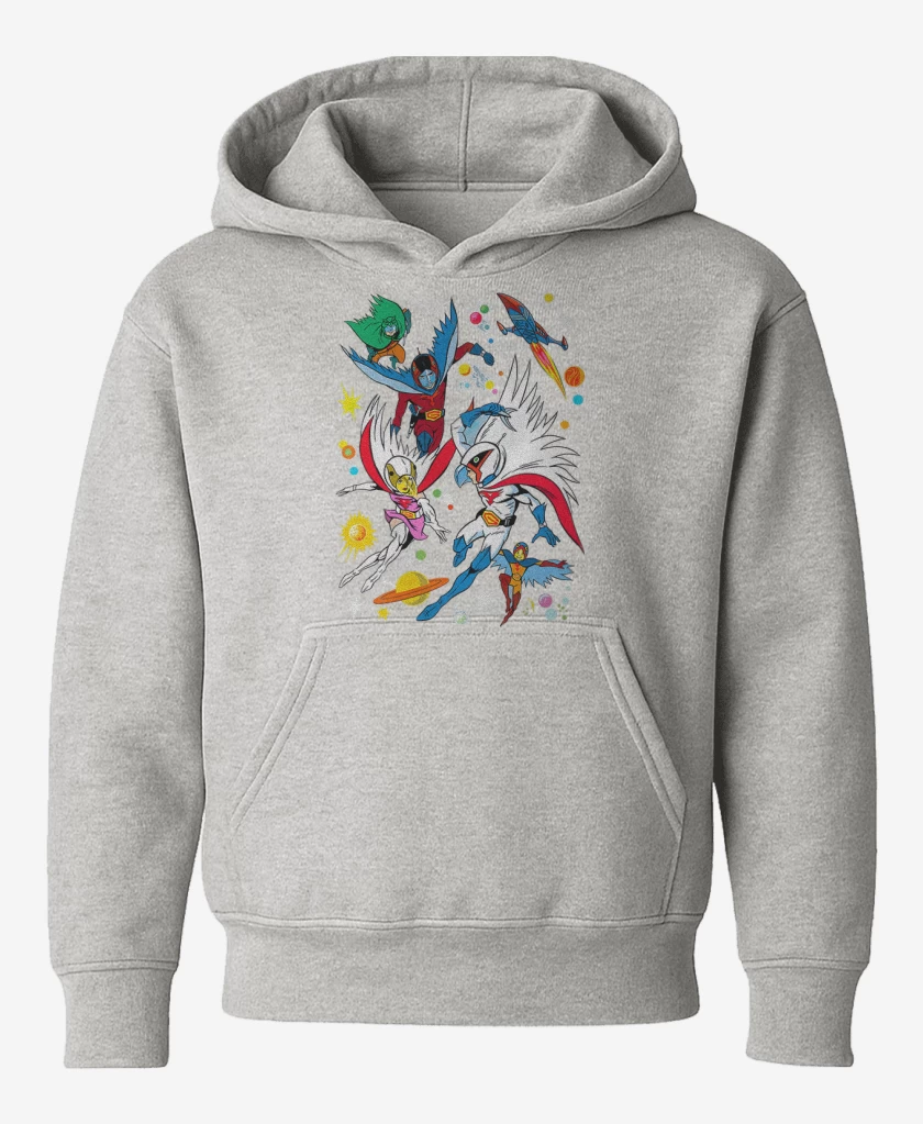 Poleron de niño Gris Melange de Fuerza G