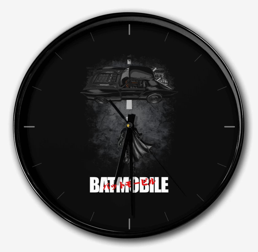 Reloj Negro de Batimovil