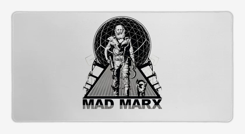 Mouse pad Gamer Blanco de Mad Marx