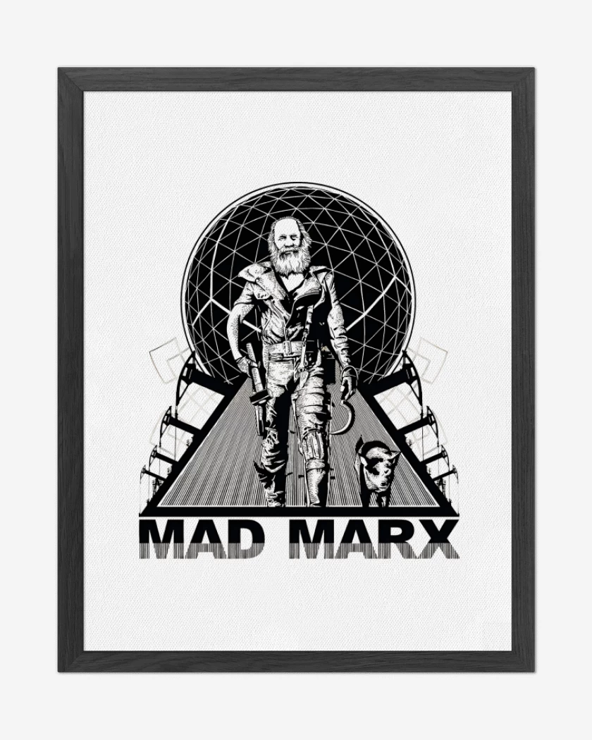 Cuadro decorativo Blanco de Mad Marx
