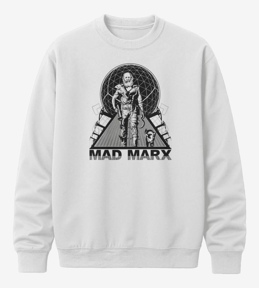 Poleron polo Blanco de Mad Marx