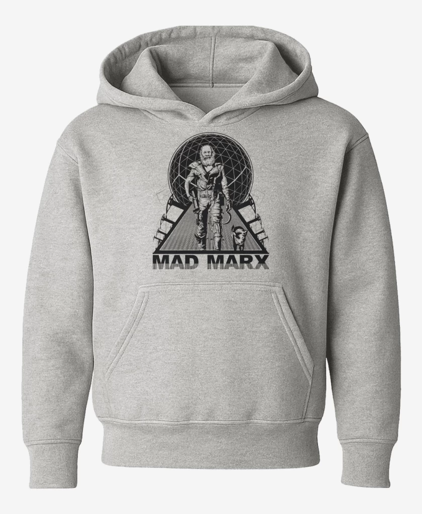 Poleron de niño Gris Melange de Mad Marx